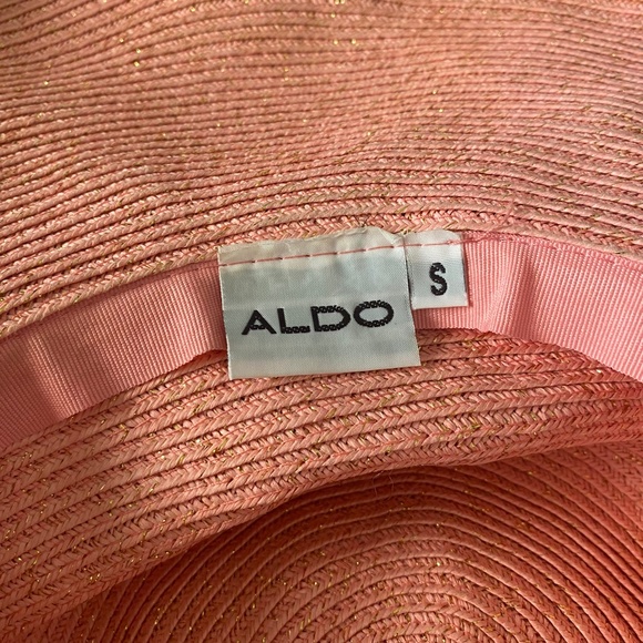 ALDO Floppy Pink Hat with Bow - Picture 4 of 5